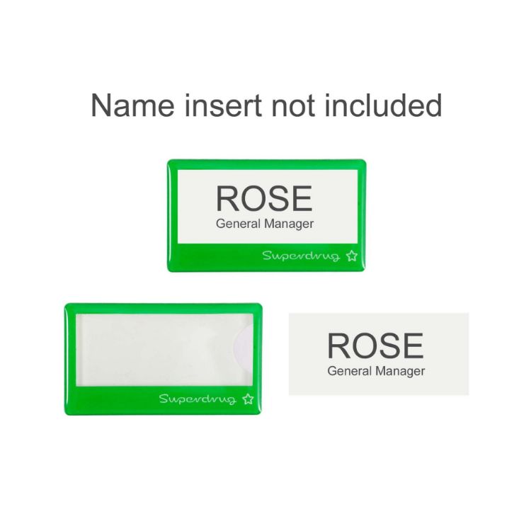 Picture of Custom Reusable Acrylic Name Badge