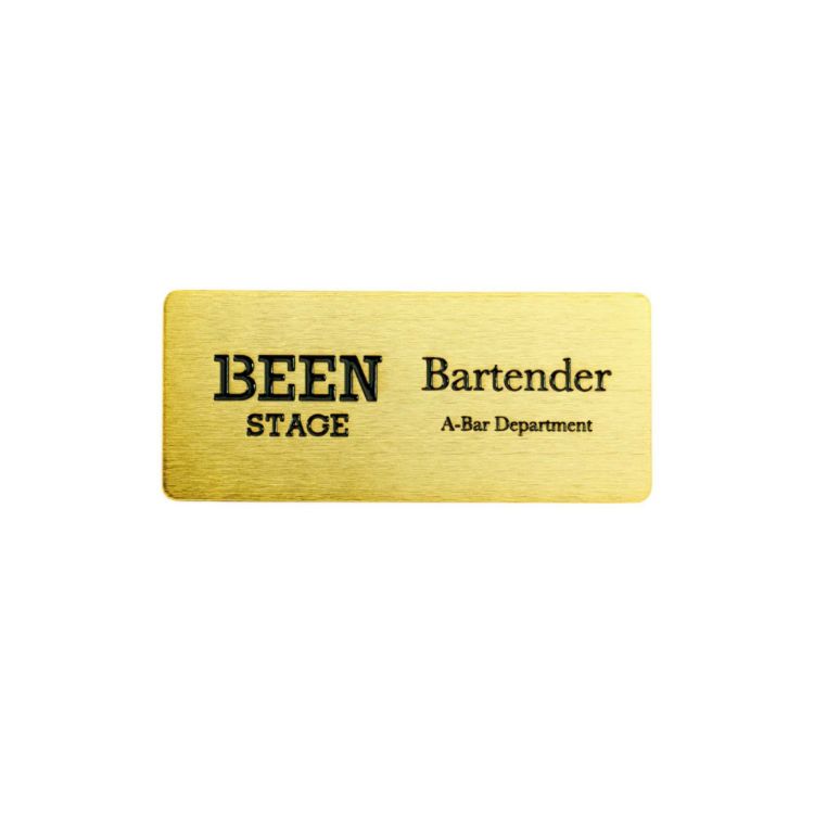 Picture of Metal Name Badge