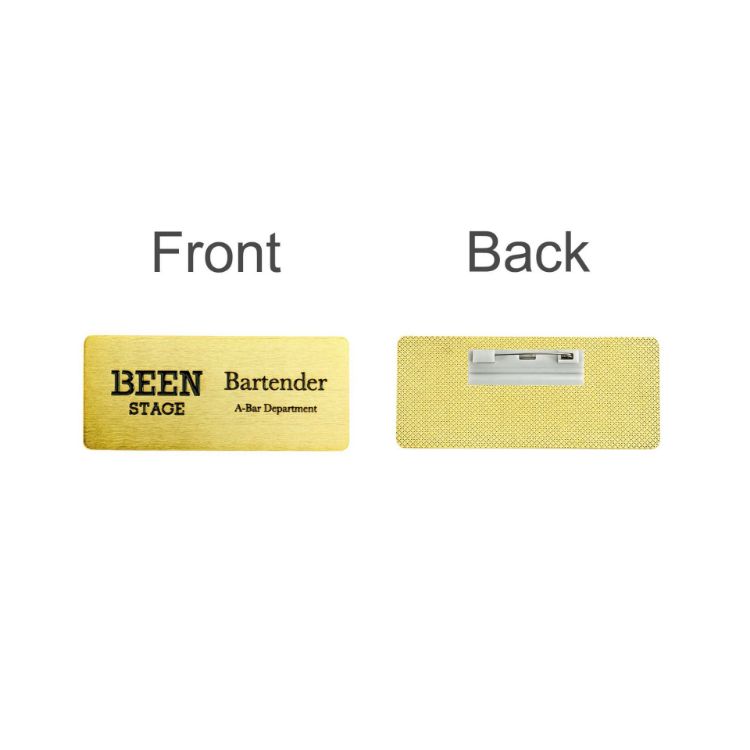 Picture of Metal Name Badge