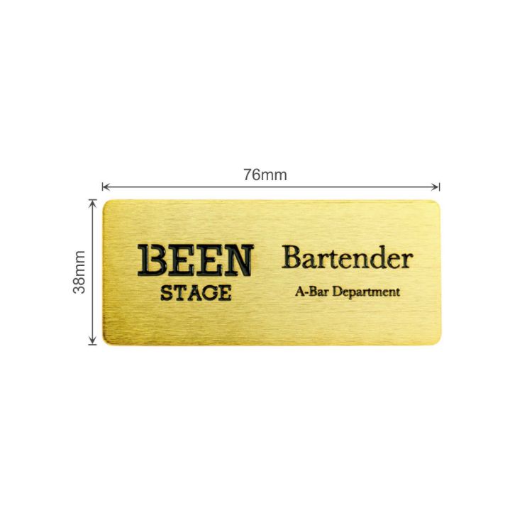 Picture of Metal Name Badge