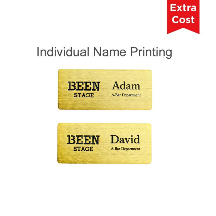 Picture of Metal Name Badge
