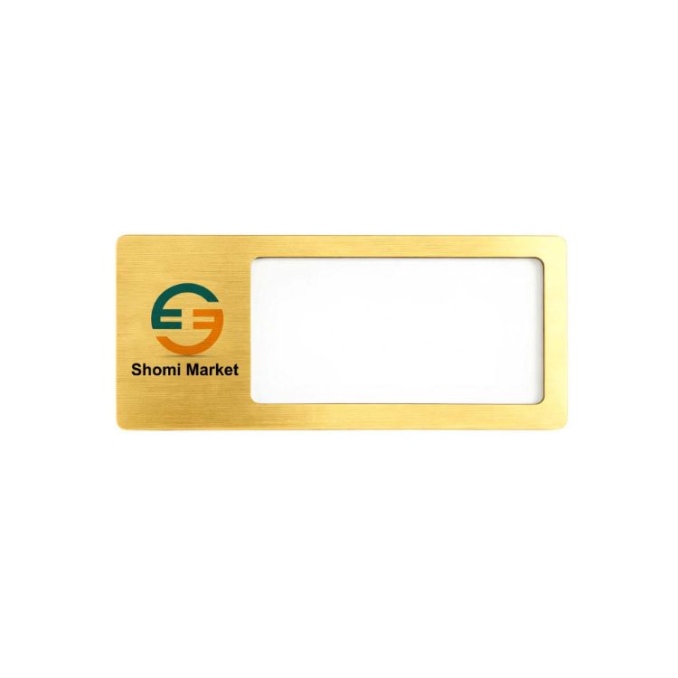 Picture of Reusable Metal Name Badge