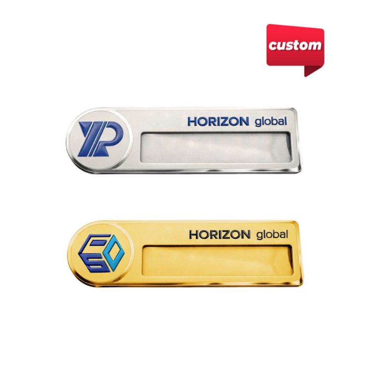 Picture of Custom Reusable Metal Name Badge