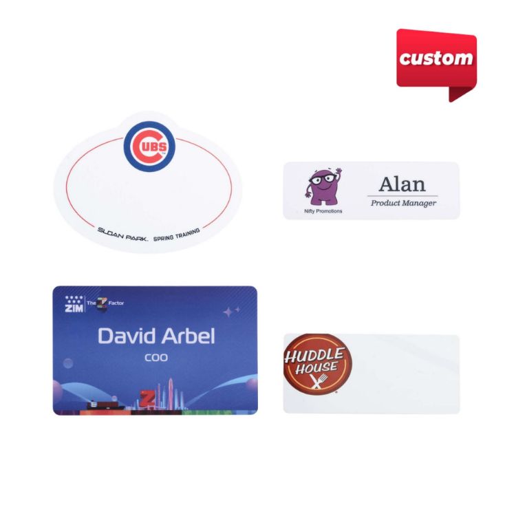 Picture of Custom PVC Name Badge