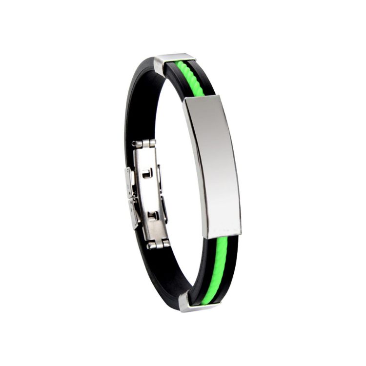 Picture of Glide Lock Clasp Colour Silica Bracelet