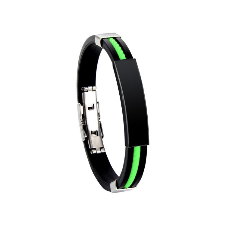 Picture of Glide Lock Clasp Colour Silica Bracelet