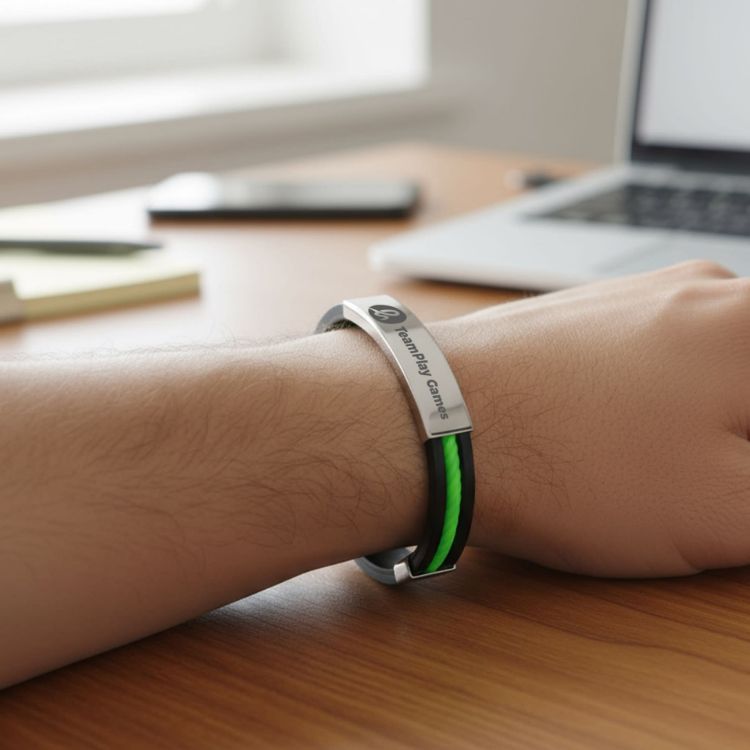 Picture of Glide Lock Clasp Colour Silica Bracelet