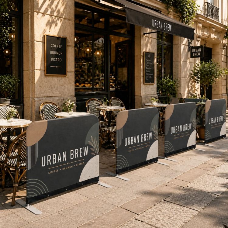 Picture of Sidewalk Cafe Barrier (81x101cm)