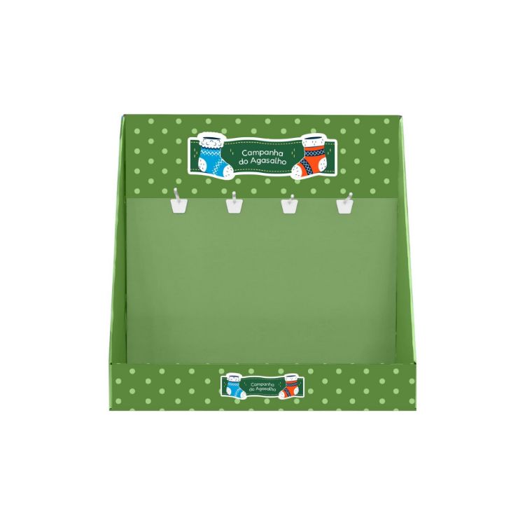 Picture of Corrugated Cardboard Counter Hooks Display