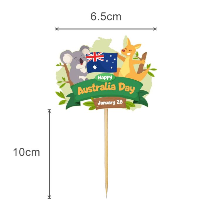Picture of Pack of 100 Custom Coated Paper Toothpicks