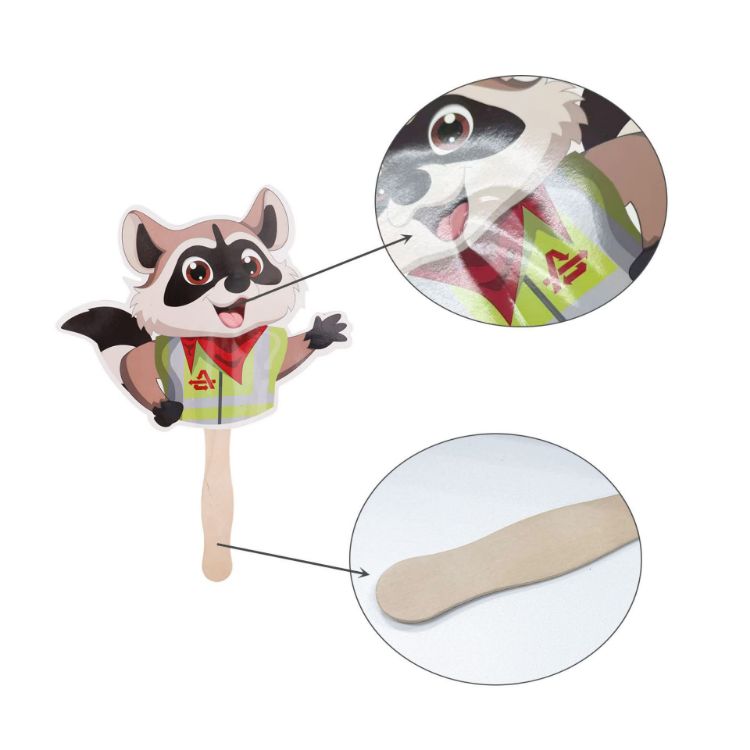 Picture of Custom Shape Paper Hand Fan