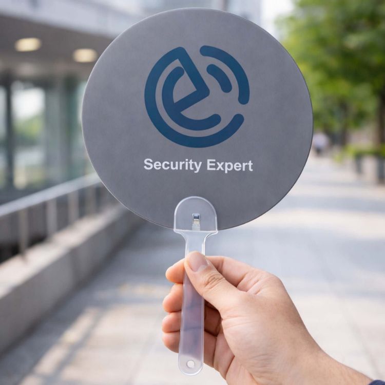Picture of Custom Shape PP Hand Fan
