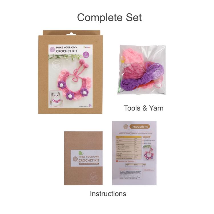Picture of Custom Pet Bib Crochet Kit