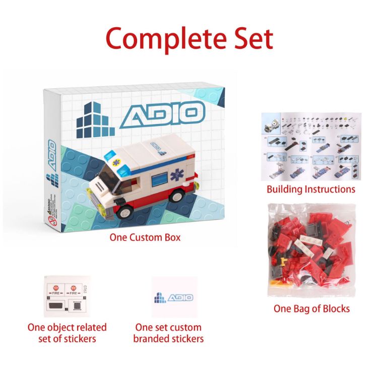 Picture of Car Series Building Blocks