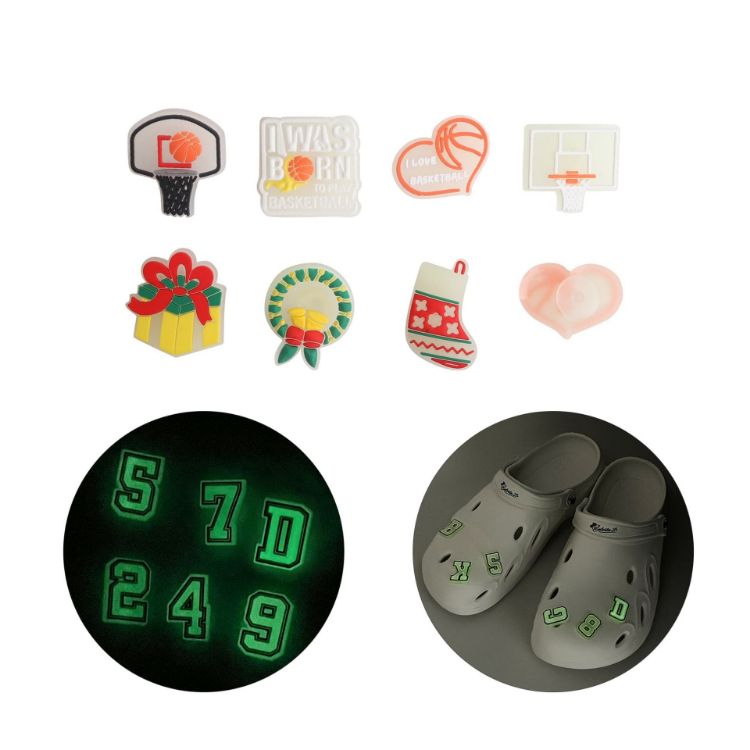 Picture of Glowing Clog Shoe Charms