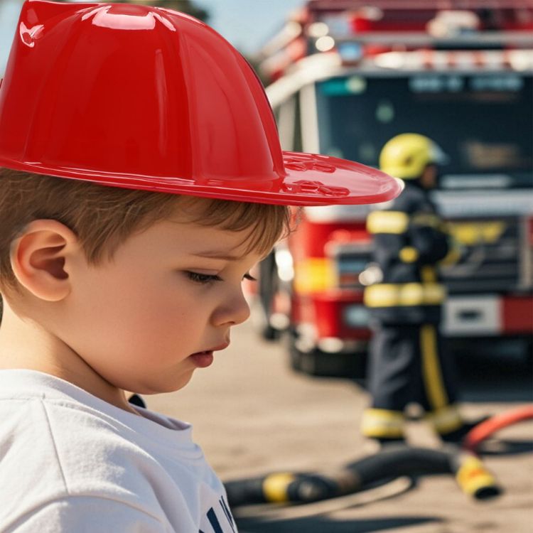 Picture of PVC Fire Chief Hat