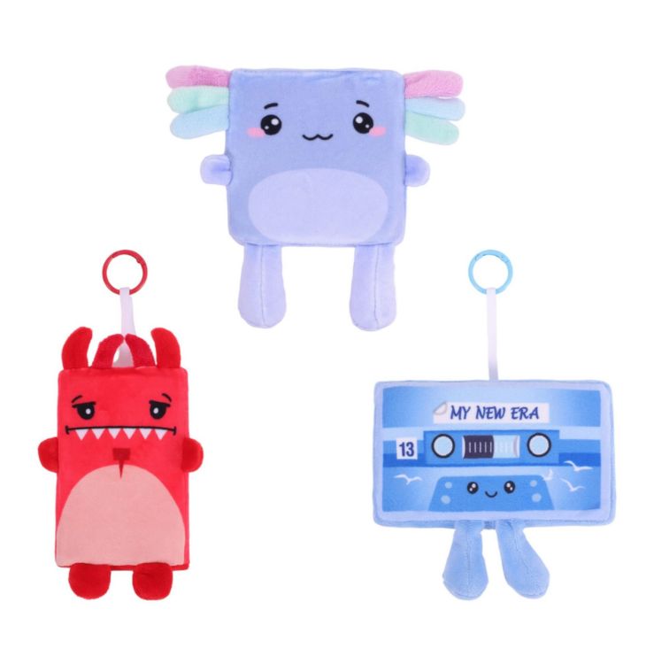 Picture of Block Plush Toy with O Ring