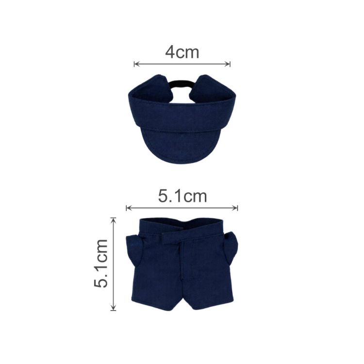 Picture of Plush Doll Racing Suit Set (10cm Doll)
