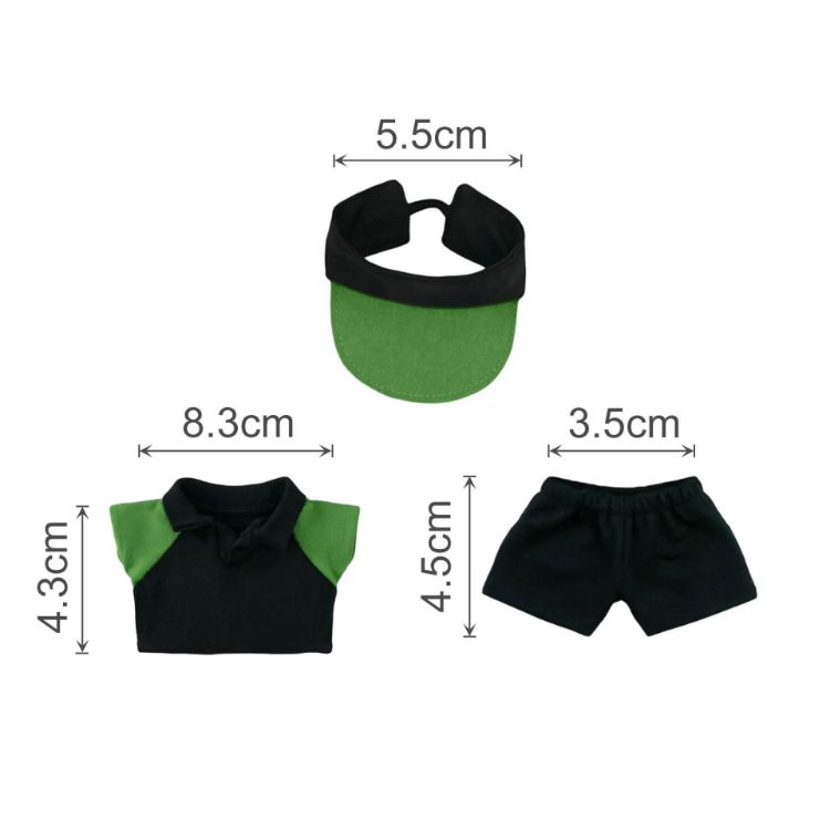 Picture of Plush Doll Racing Suit Set (15–17cm Doll)