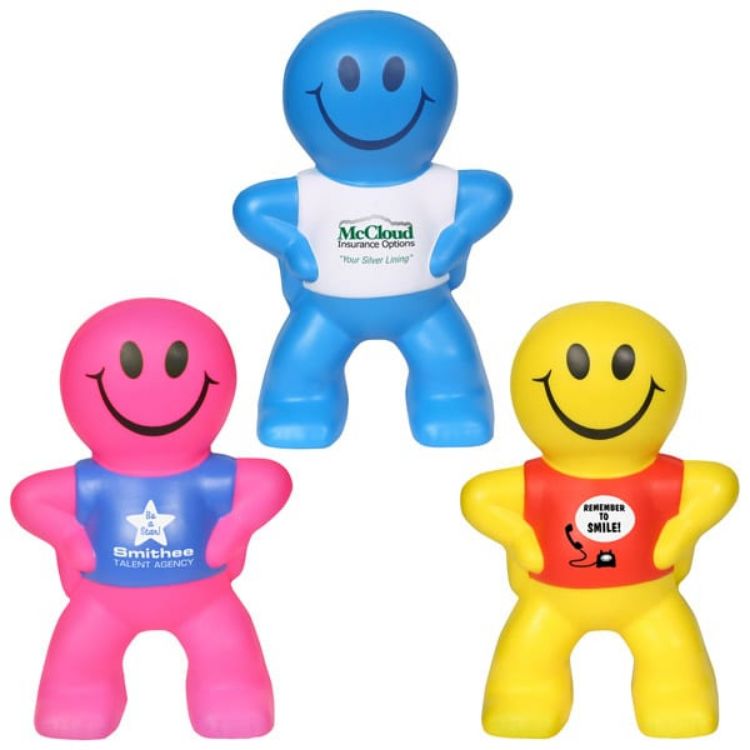 Picture of Chocolate Man Shape Stress Reliever