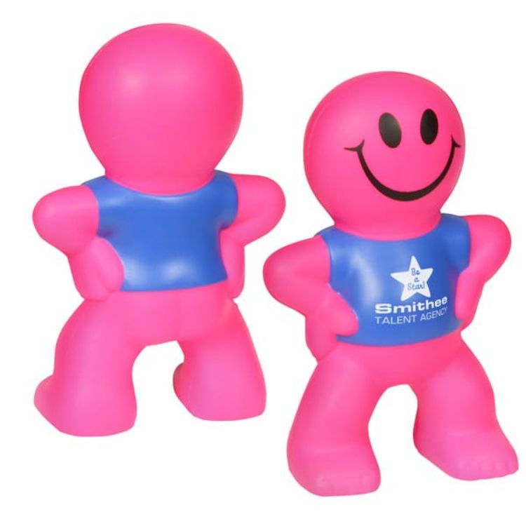 Picture of Chocolate Man Shape Stress Reliever