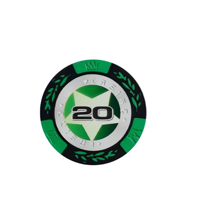 Picture of Wheat stalk Clay Poker Chips