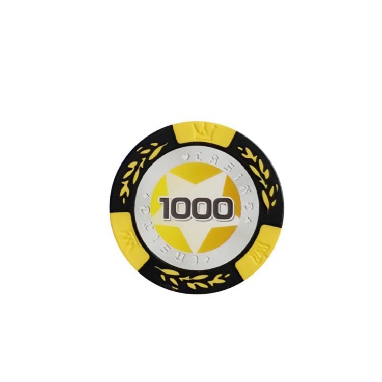 Picture of Wheat stalk Clay Poker Chips