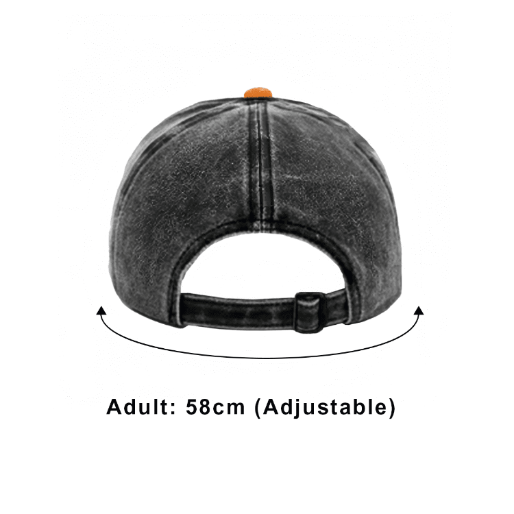 Picture of 5 Panel Distressed Cotton Baseball Cap