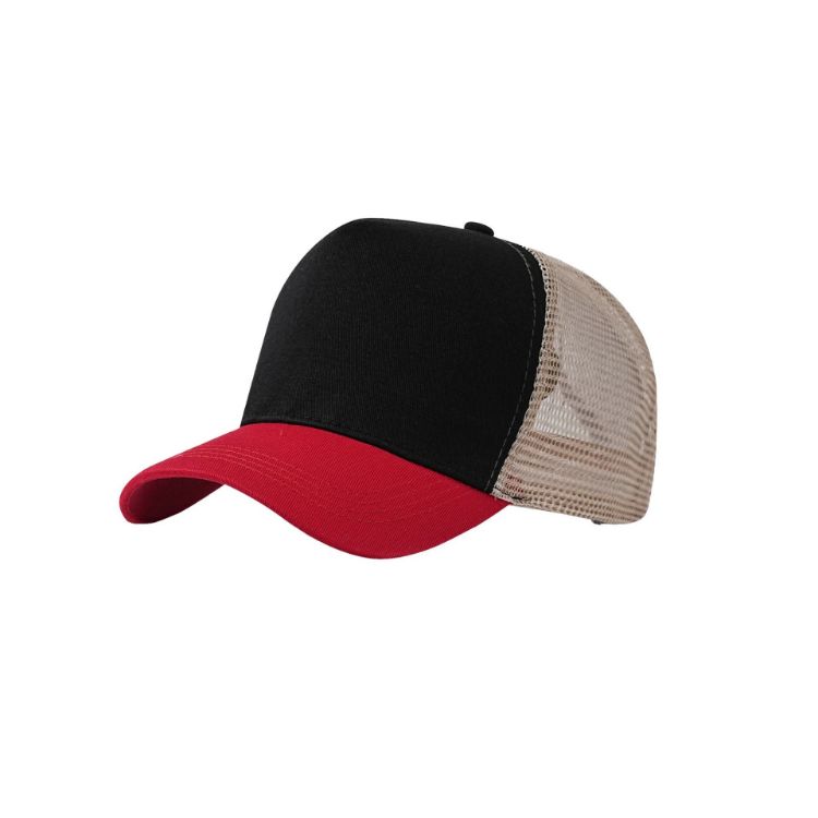 Picture of 5 Panel Fashion Mesh Hat