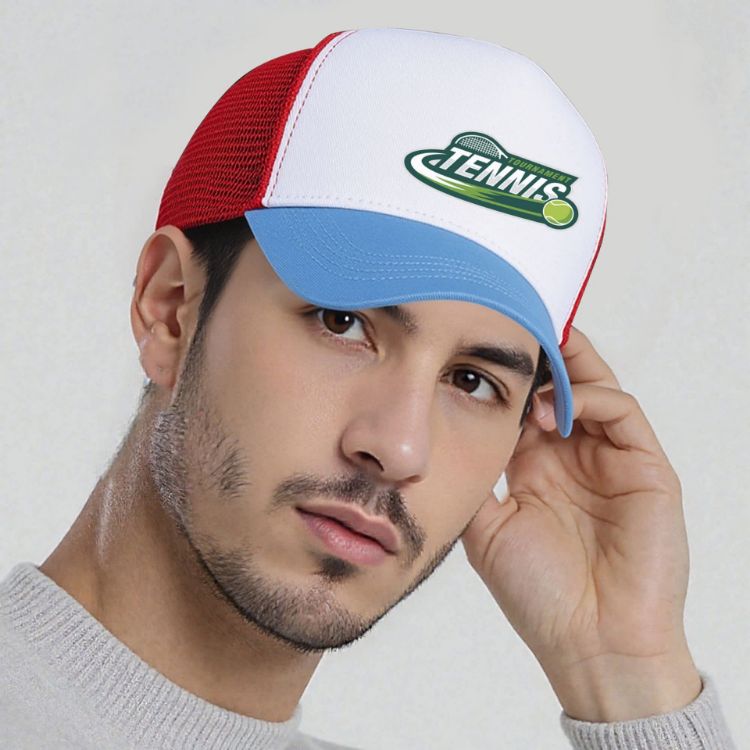 Picture of 5 Panel Fashion Mesh Hat