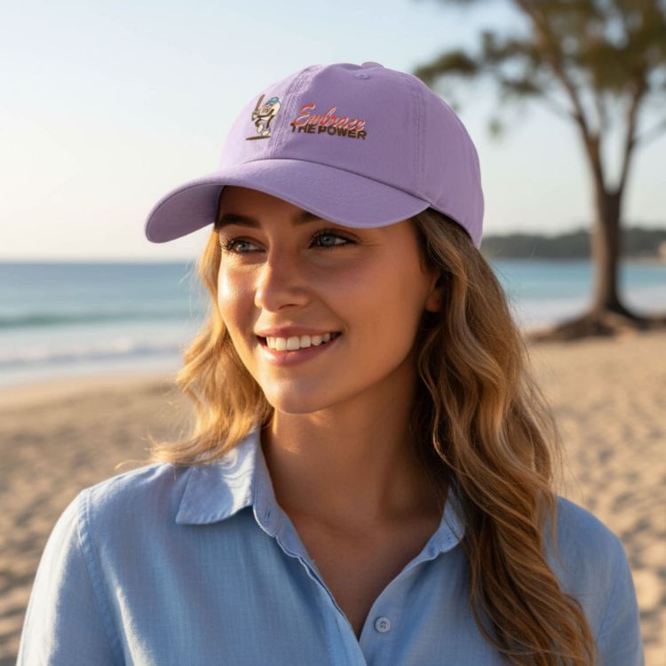 Picture of 6 Panel Premium Washed Cotton Baseball Cap