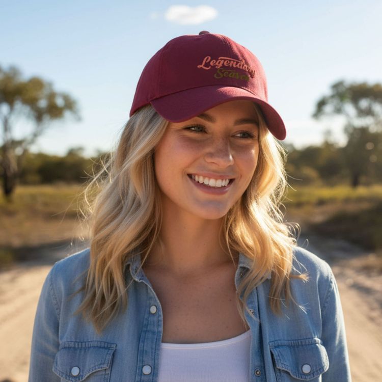 Picture of 6 Panel Cotton Hard Top Pure Baseball Cap