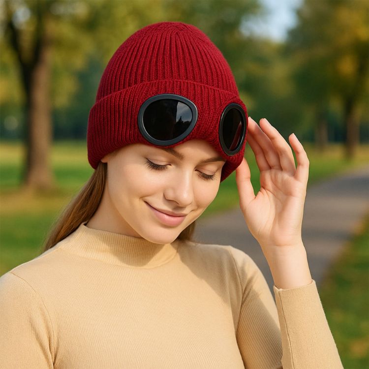 Picture of Beanie With Goggles
