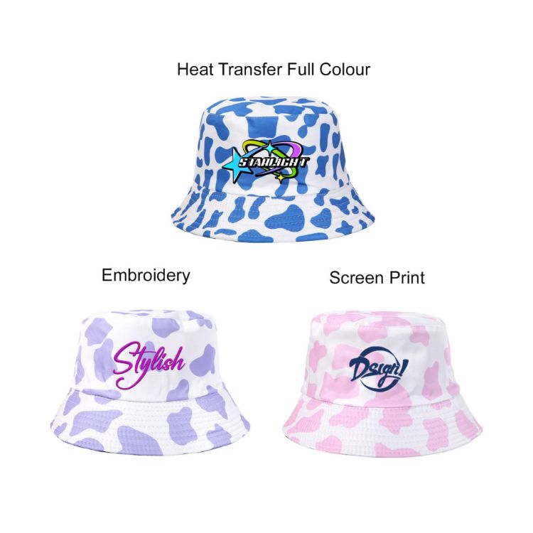 Picture of Cow Print Bucket Hat