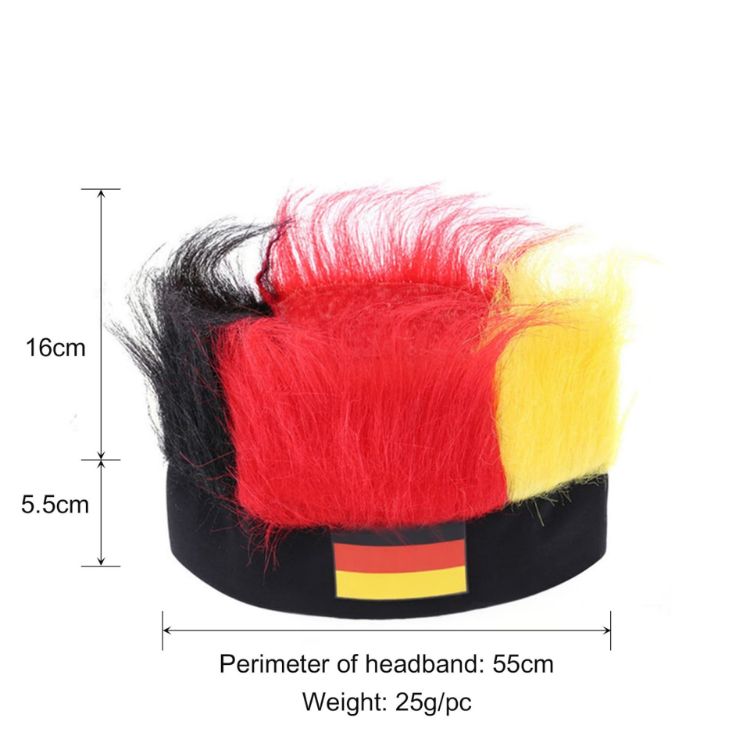 Picture of 3 Colors Headband Wig