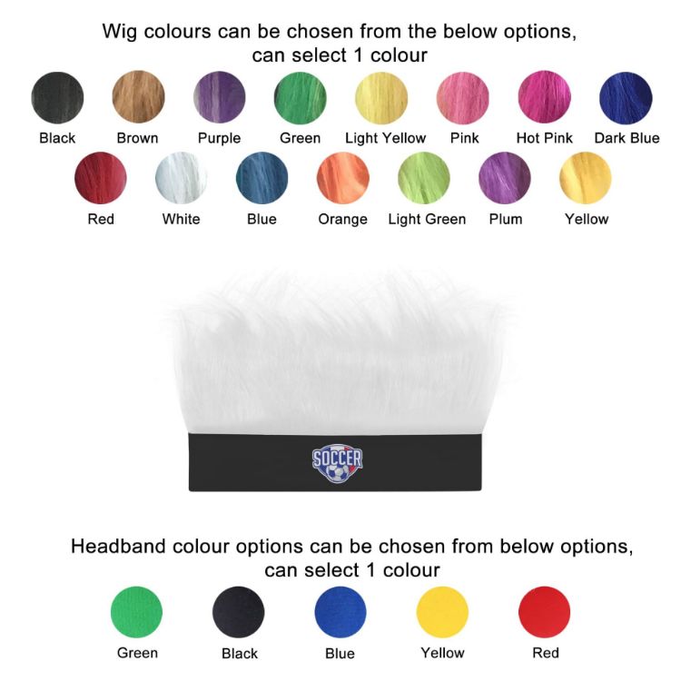 Picture of Solid Headband Wig