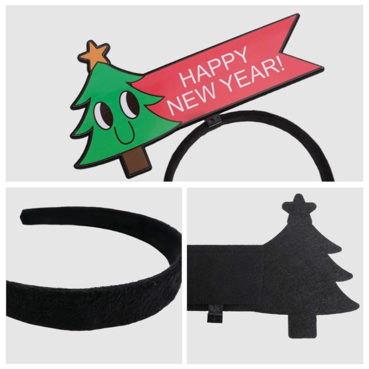 Picture of Glossy Coated Topper Headband