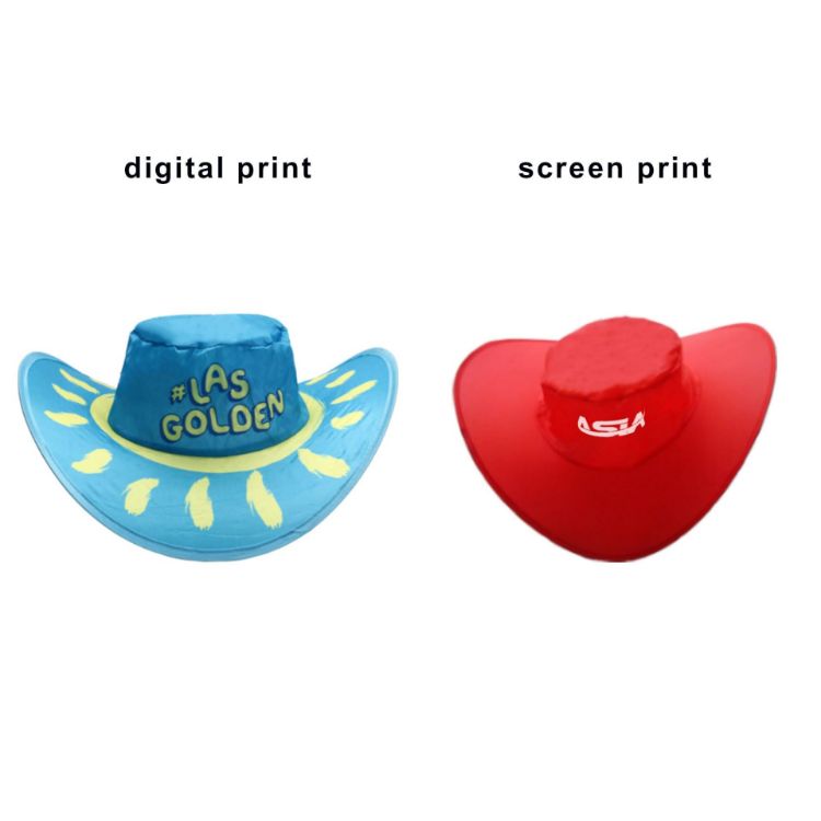 Picture of Foldable Cowboy Hat with Pouch