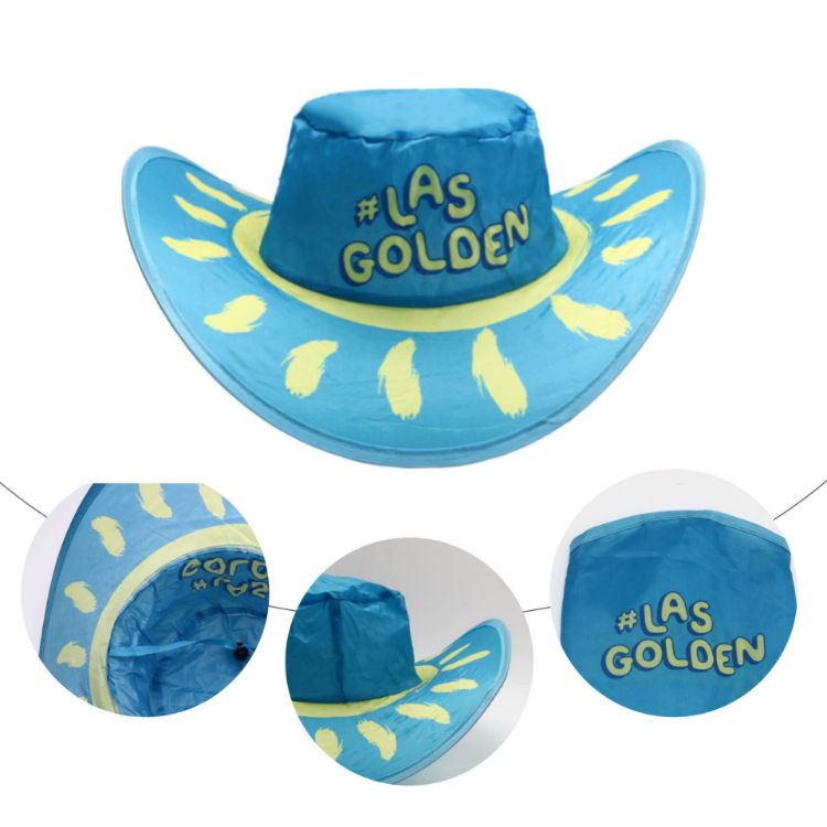 Picture of Foldable Cowboy Hat with Pouch