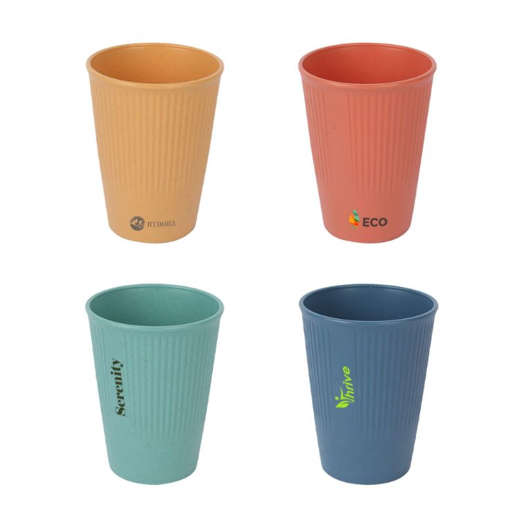 Picture of 320ML Wheat Straw Toothbrush Cup