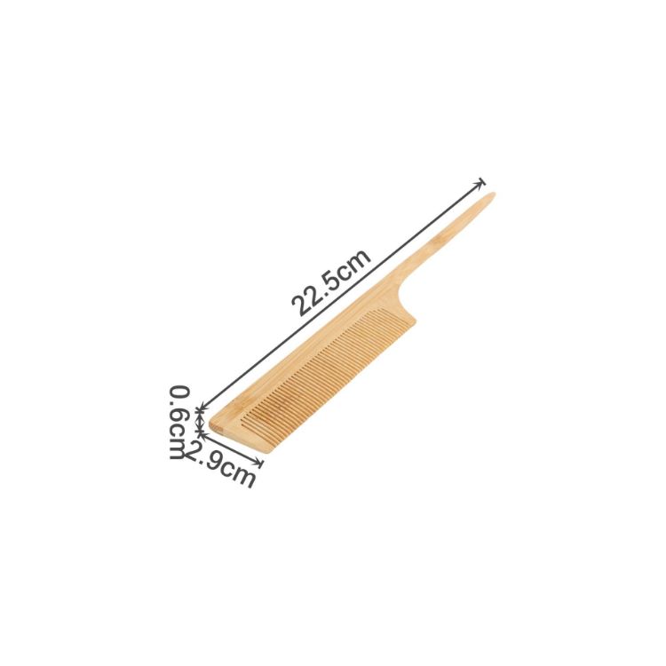 Picture of Bamboo Rat Tail Comb