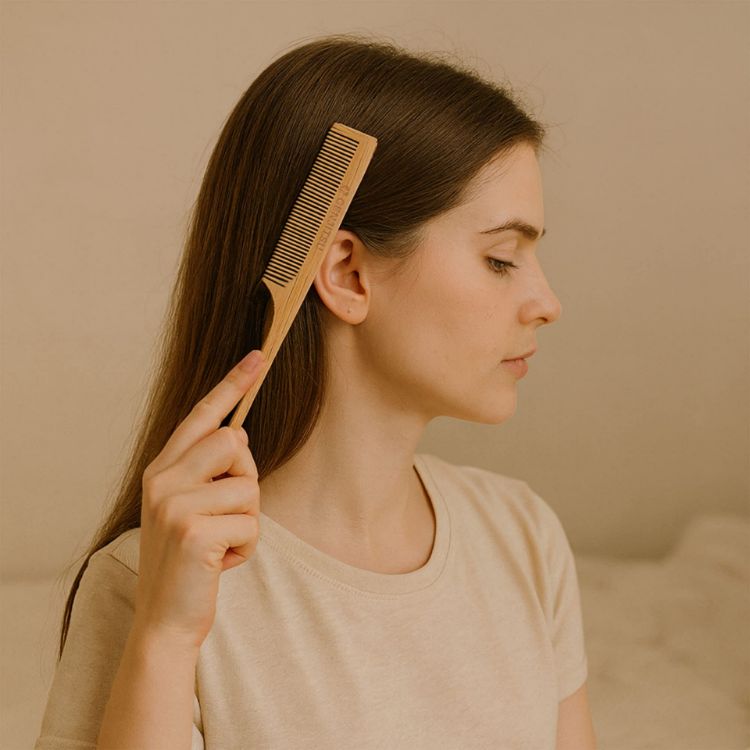 Picture of Bamboo Rat Tail Comb