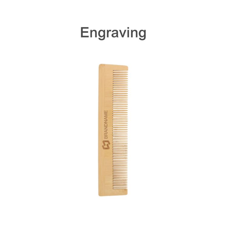 Picture of Fine-Tooth Bamboo Comb