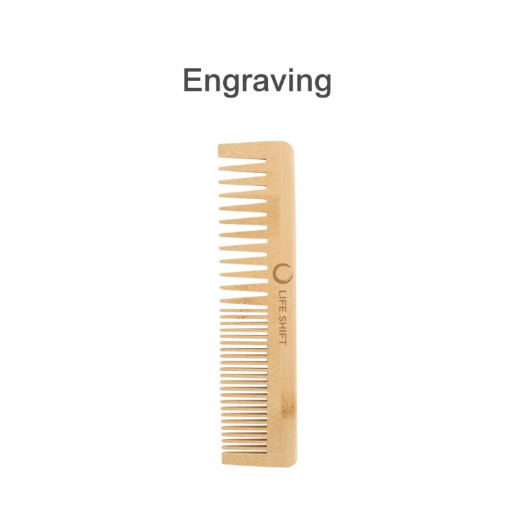 Picture of Blended-Tooth Bamboo Comb