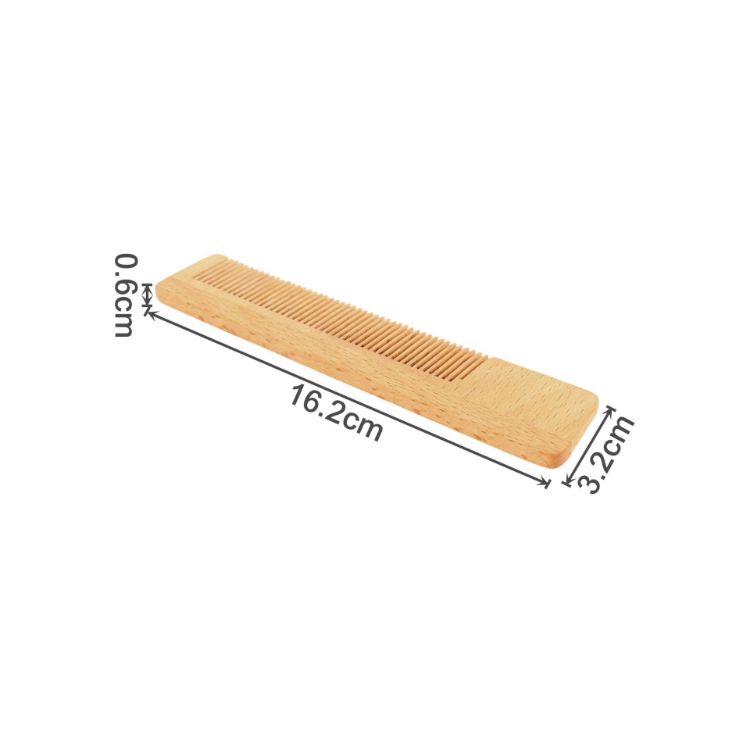 Picture of Short-Handled Beech Wood Comb
