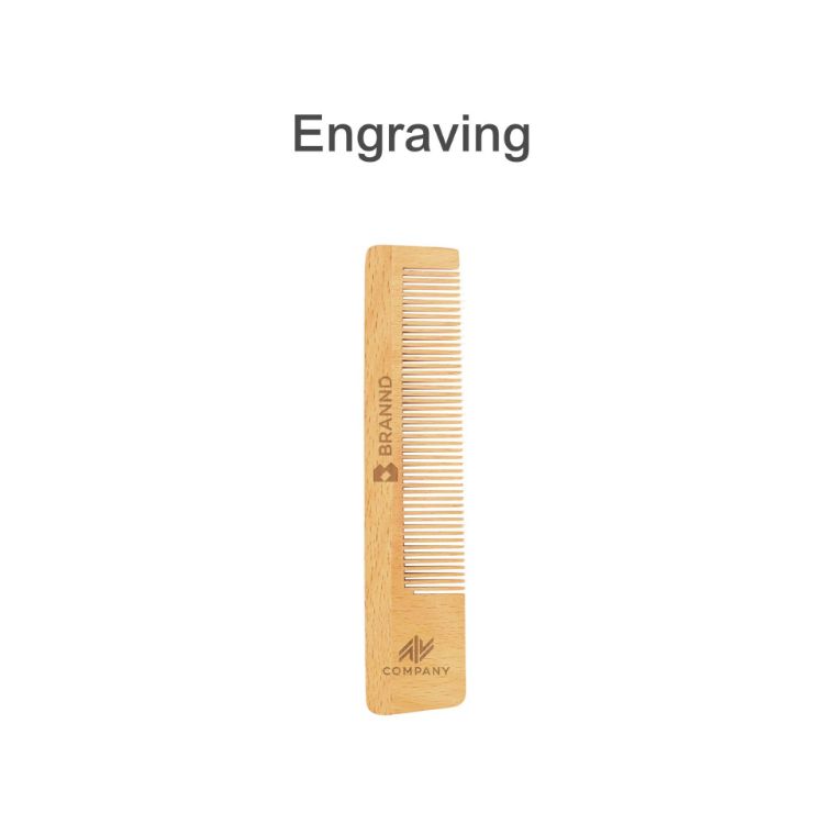 Picture of Short-Handled Beech Wood Comb