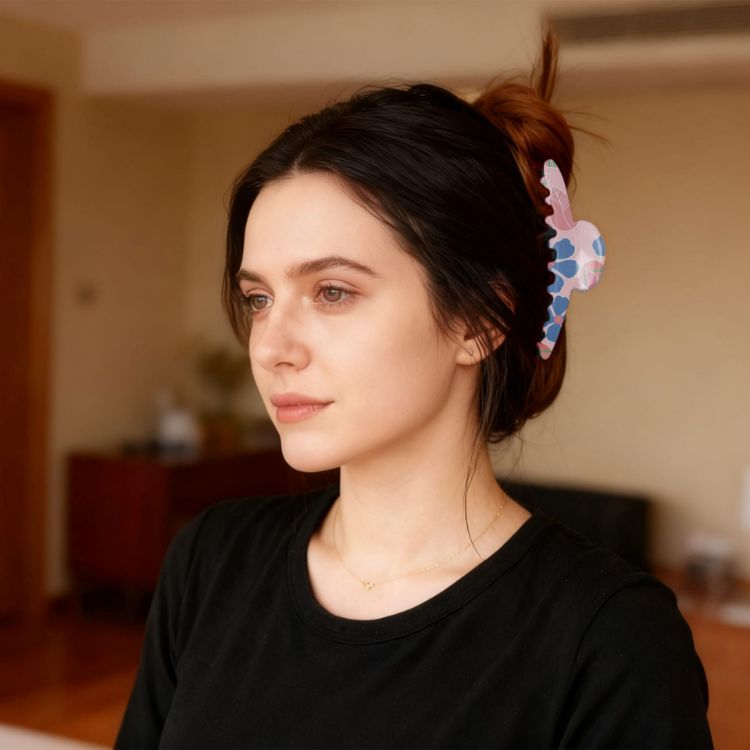 Picture of Full Colour Print Hair Clips