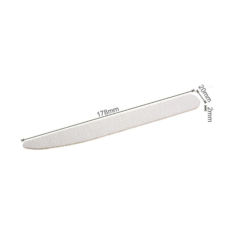 Picture of Pack of 50 Wooden Knife Shape Nail Files