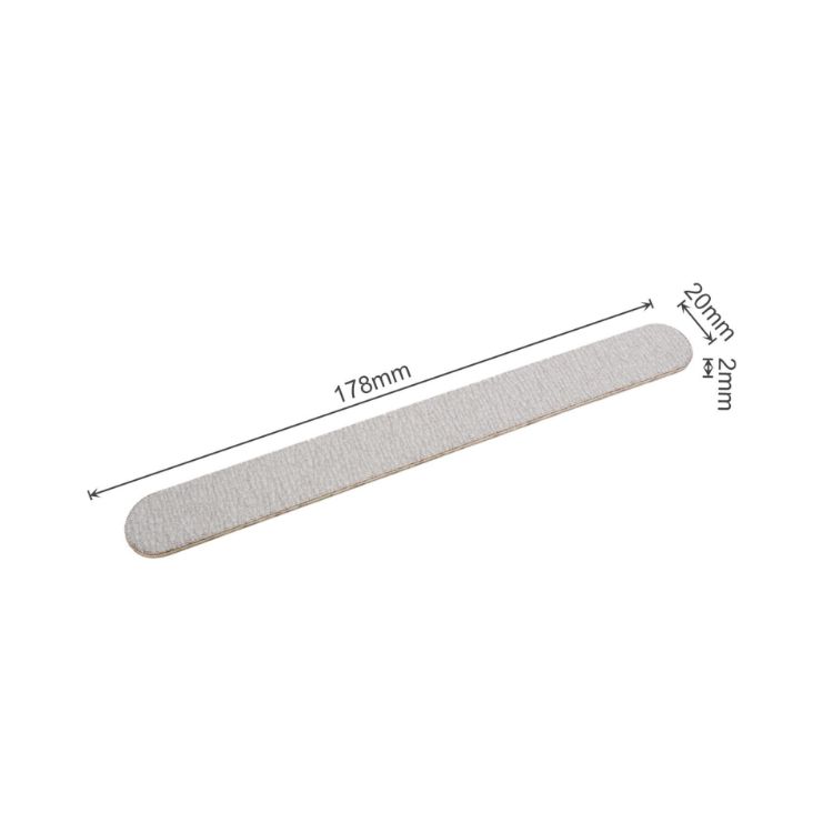 Picture of Pack of 50 Wooden Straight Shape Nail Files