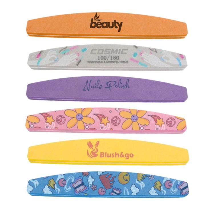 Picture of Sponge Half Moon Shape Nail File